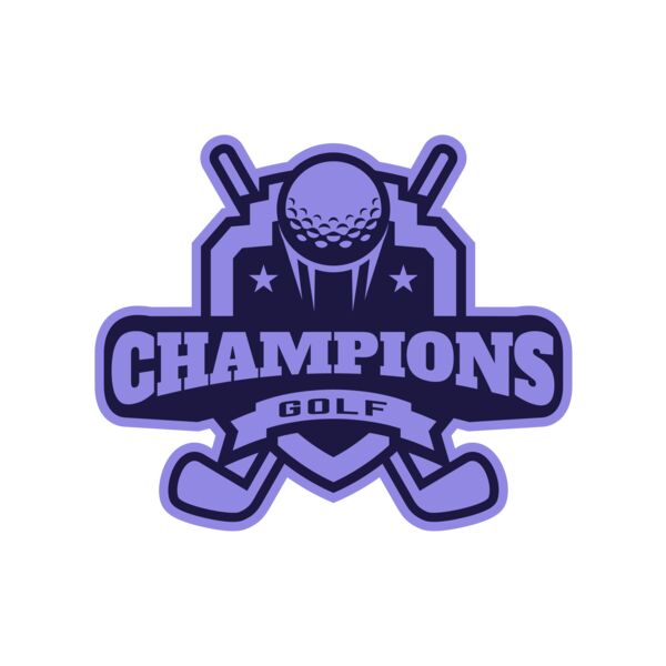 Champions Golf logo template Miniatura