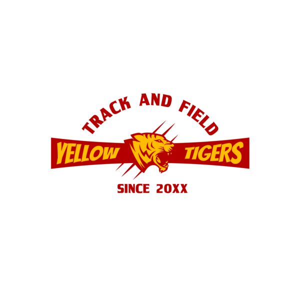 Tigers Track & Field Team 02 Miniatura